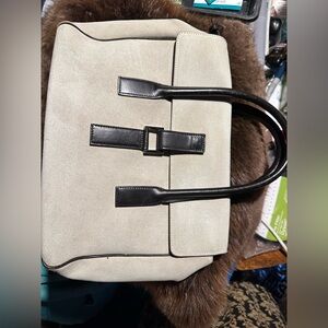 GUCCI vintage logo Tote Bag Flap Hand Bag